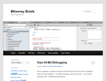 Tablet Screenshot of bkeeneybriefs.com